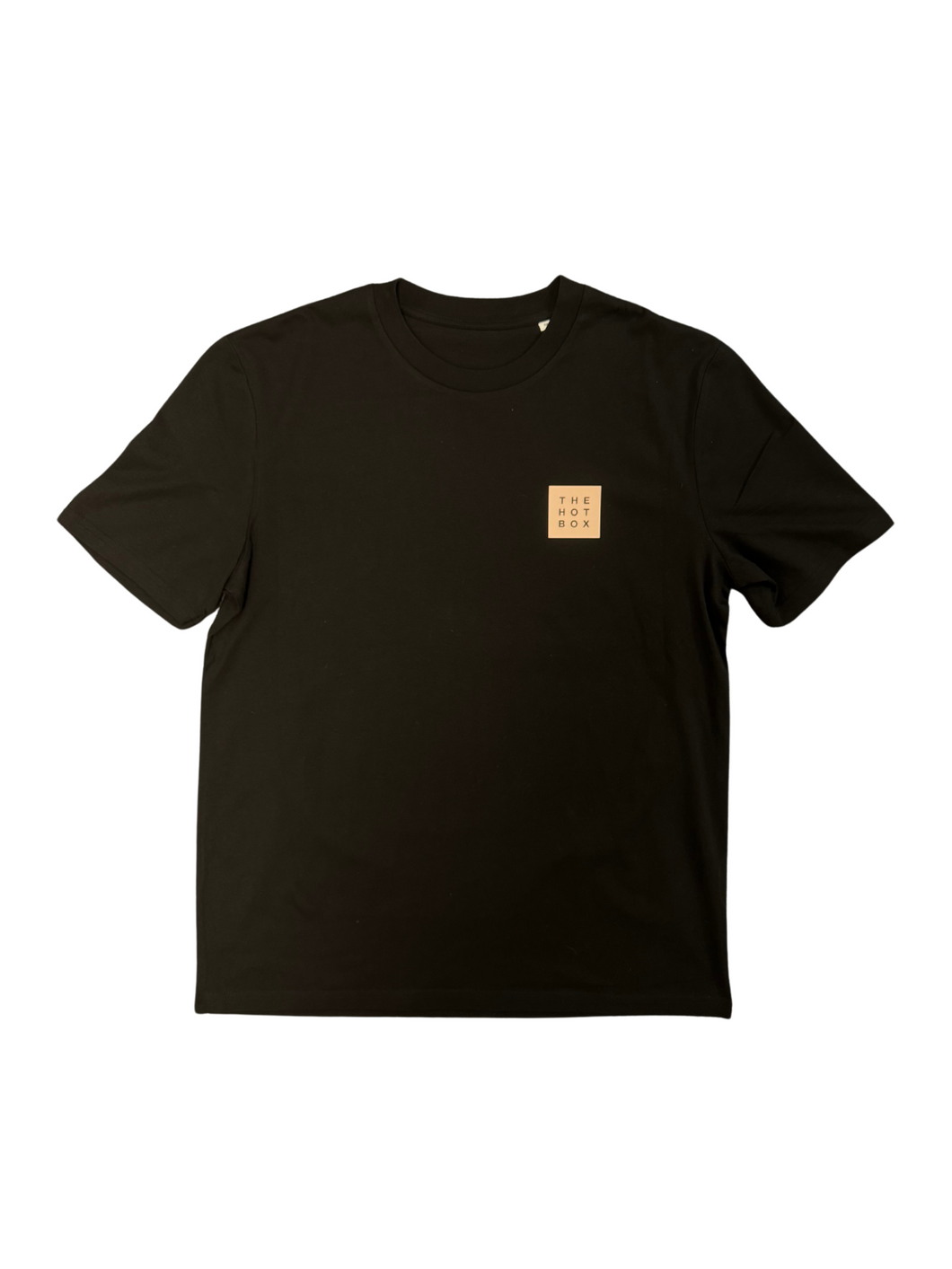 Black short sleeve 'whisking' tee