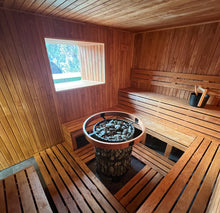 Load image into Gallery viewer, Custom built, tradition Finnish sauna in Graiguenamanagh
